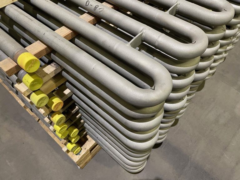 Beschichteter Überhitzer für eine Müllverbrennungsanlage