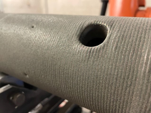 Rußbläser LaserCladding mit IN686