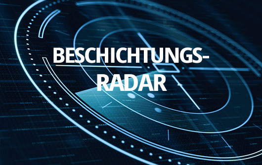 Beschichtungsradar